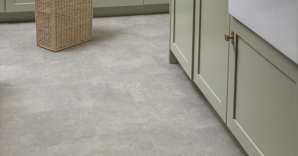 Monument Concrete: Beautifully designed LVT flooring from the